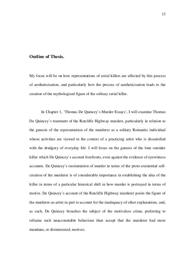 essays on serial killers